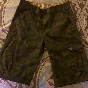 Cargo fatigue shorts